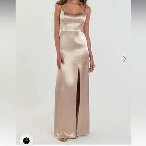 Gold Jenny Yoo Collection Chase Dress
